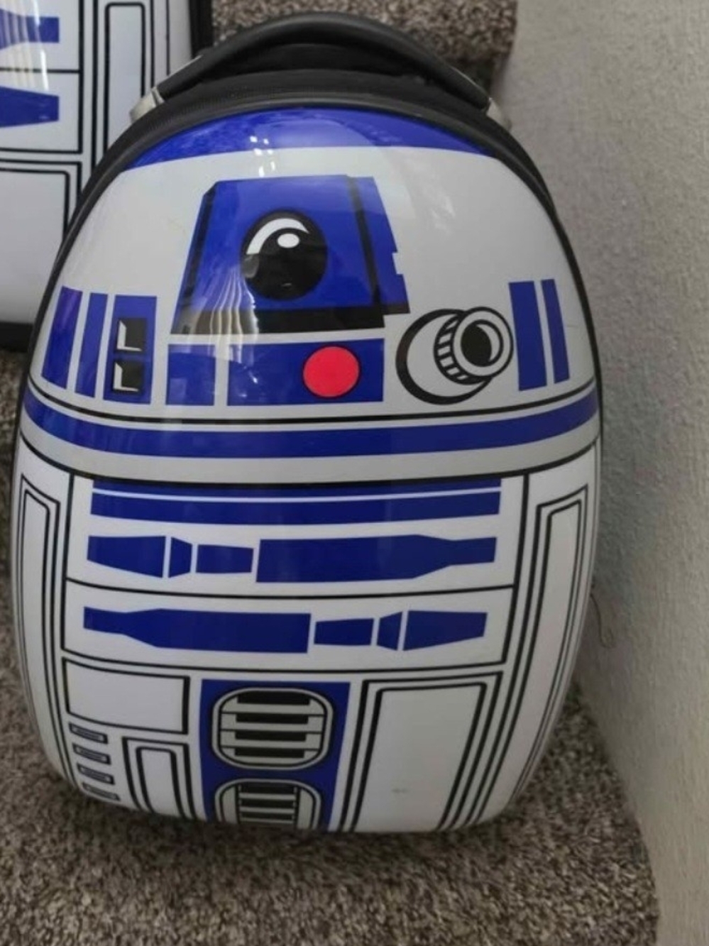 Star Wars R2D2 kids rolling hardside suitcase